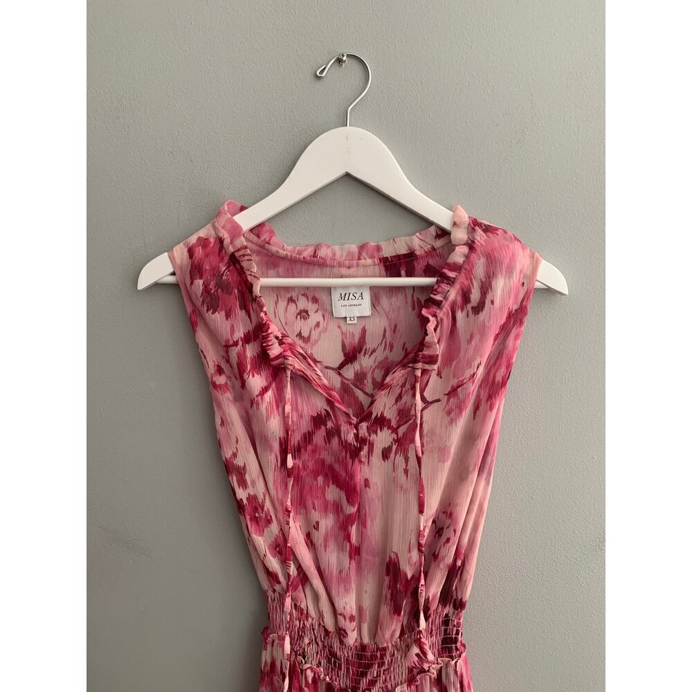 Misa Los Angelos Pink Hollen Dress XS - Picture 4 of 5